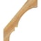 Ekena Millwork 6"W x 20"D x 24"H Balboa Rough Sawn Knee Brace, Western Red Cedar BRC06X20X24BOA00RWR - alternate 2